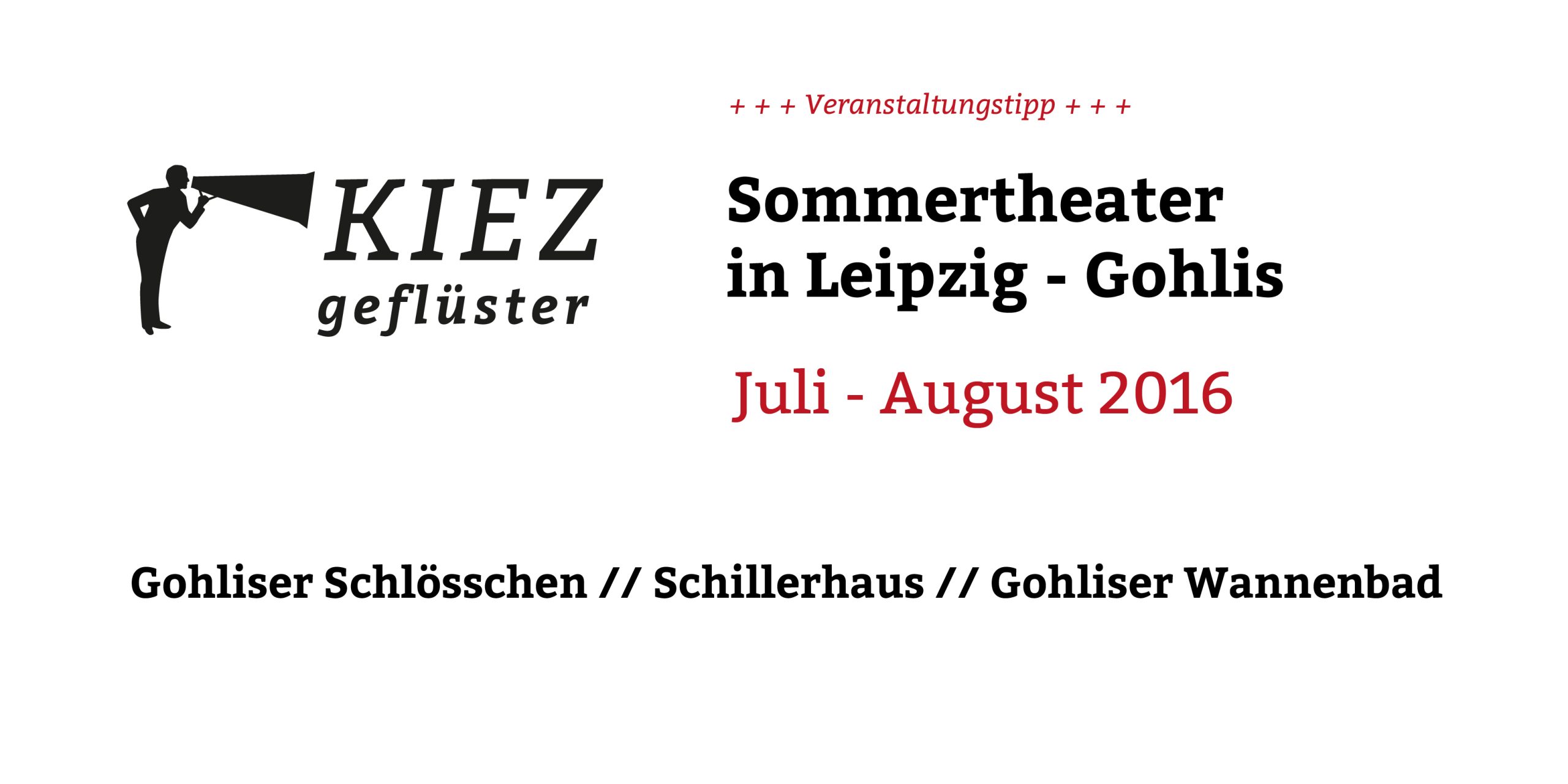 Sommertheater im Gohliser KIEZ