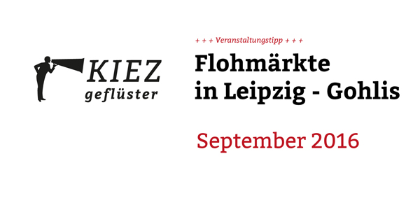 Flohmarkt im Gohliser KIEZ