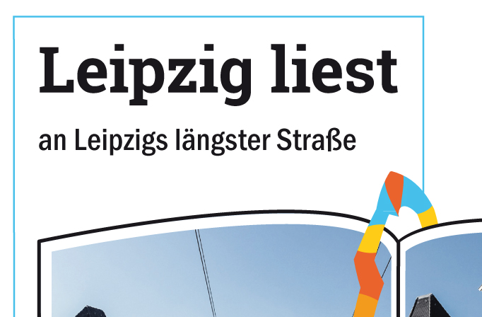 Leipzig liest an Leipzigs längster Straße 2017