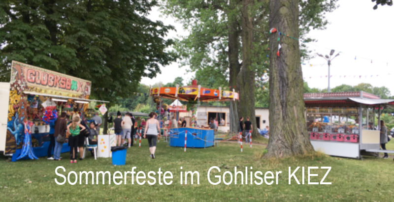 Stadtteilfest, Sommerfest, Jubiläumsfest – der Sommer im Gohliser KIEZ