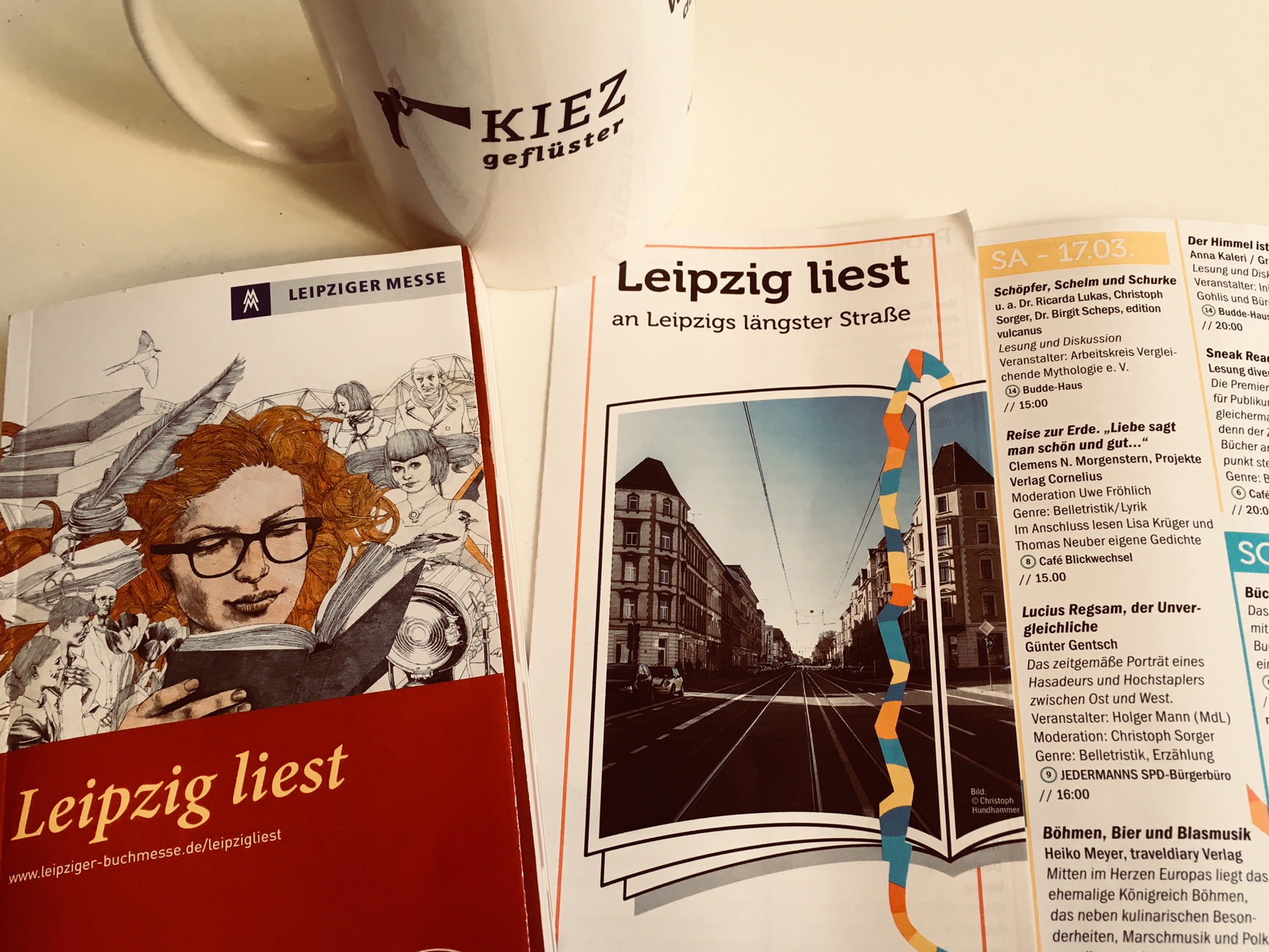 Leipzig liest an Leipzigs längster Straße 2018