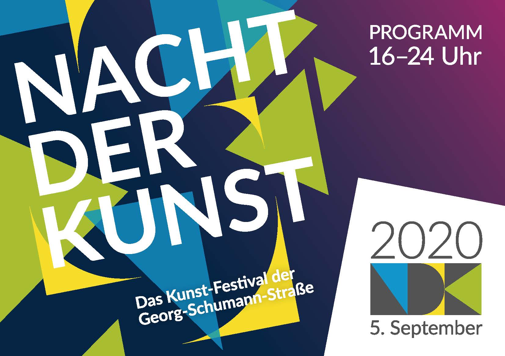 Nacht der Kunst 2020 – Kunst im KIEZ und entlang der Georg-Schumann-Straße